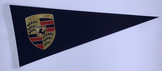Porsche - Porsche car - Porsche logo - car - racing - Pennant - Porsche motors - Porsche motors - Sports Pennant - Pennant - Flag - Pennant - 31*72 cm