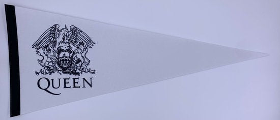 Queen - queen band - beatles logo - Music - Pennant - Freddy Mercury - UK - Sports banner - Pennant - Flag - Pennant - 31*72 cm - logo