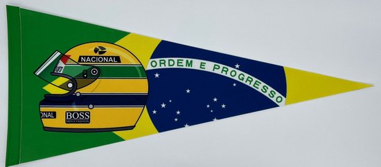Ayrton Senna - Senna - formula 1 - F1 - Max Verstappen - Senna brazil- Brazil senna - car - racing - Pennant - McLaren motors - Japanese motorcycles - Sports banner - Pennant - Flag - Pennant - 31*72 cm - Ayrton Senna yellow - Redbull racing - formula1