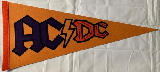ACDC - band logo - Music - Pennant - American - Sports banner - Pennant - Flag - Pennant - 31*72 cm