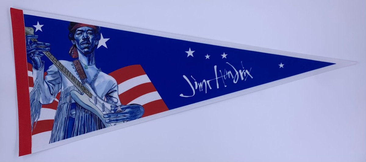 Jimi Hendrix - the Jimi Hendrix experience - Jimi Hendrix band - Jimi Hendrix logo - Music - Pennant - USA - Sports banner - Pennant - Flag - Pennant - 31*72 cm - Jimi hendrix usa