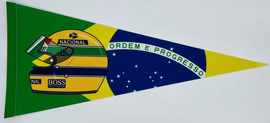 Ayrton Senna - Senna - formula 1 - F1 - Max Verstappen - Senna brazil- Brazil senna - car - racing - Pennant - McLaren motors - Japanese motorcycles - Sports banner - Pennant - Flag - Pennant - 31*72 cm - Ayrton Senna yellow - Redbull racing - formula1