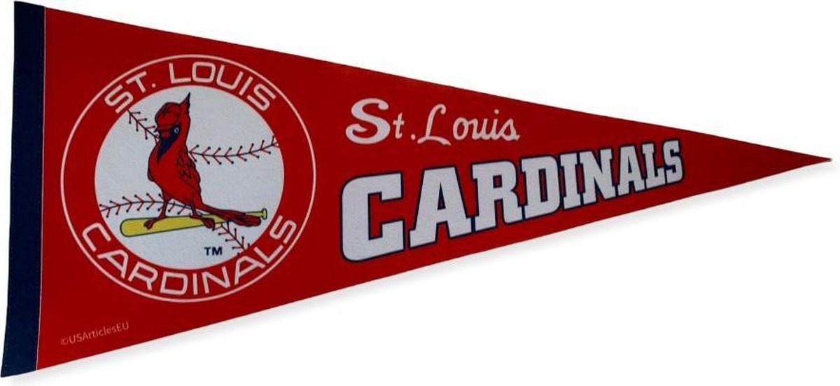 St. Louis Cardinals - Saint Louis - MLB - Pennant - Baseball - Baseball - Baseball - Sports Flag - Pennant - Flag - Red/White - 31 x 72 cm