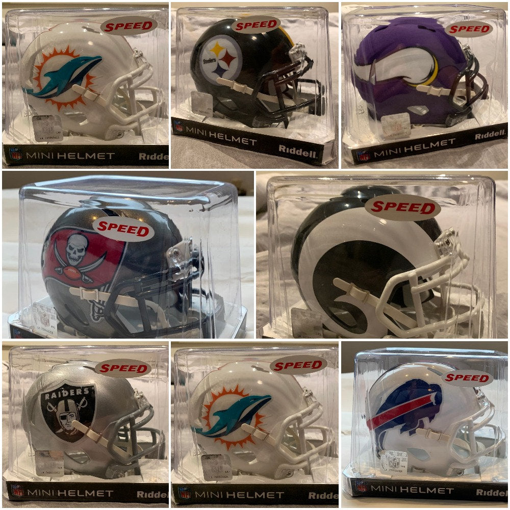 Minnesota Vikings NFL Helmet Riddell replica helm logo tom brady american football helm helmet usa americana collectible minnesota football - Helmet