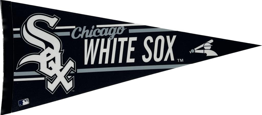 Chicago White Sox mlb pennants vaantje vlaggetje vlag vaantje fanion pennant flag honkbal baseball ball fahne illinois state bal