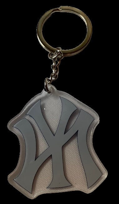 New York Yankees keyring NY MLB baseball USA fridge magnet Vintage gift sports crafts projects home newyork honkbal ball yanks yankees ring - Rood