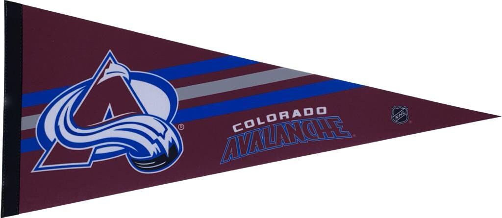 Colorado Avalanche pennant nhl pennants vlaggetje vlag vaantje fanion flag ijshockey ice hockey flag iceskating skating colorado icehockey - Pennant