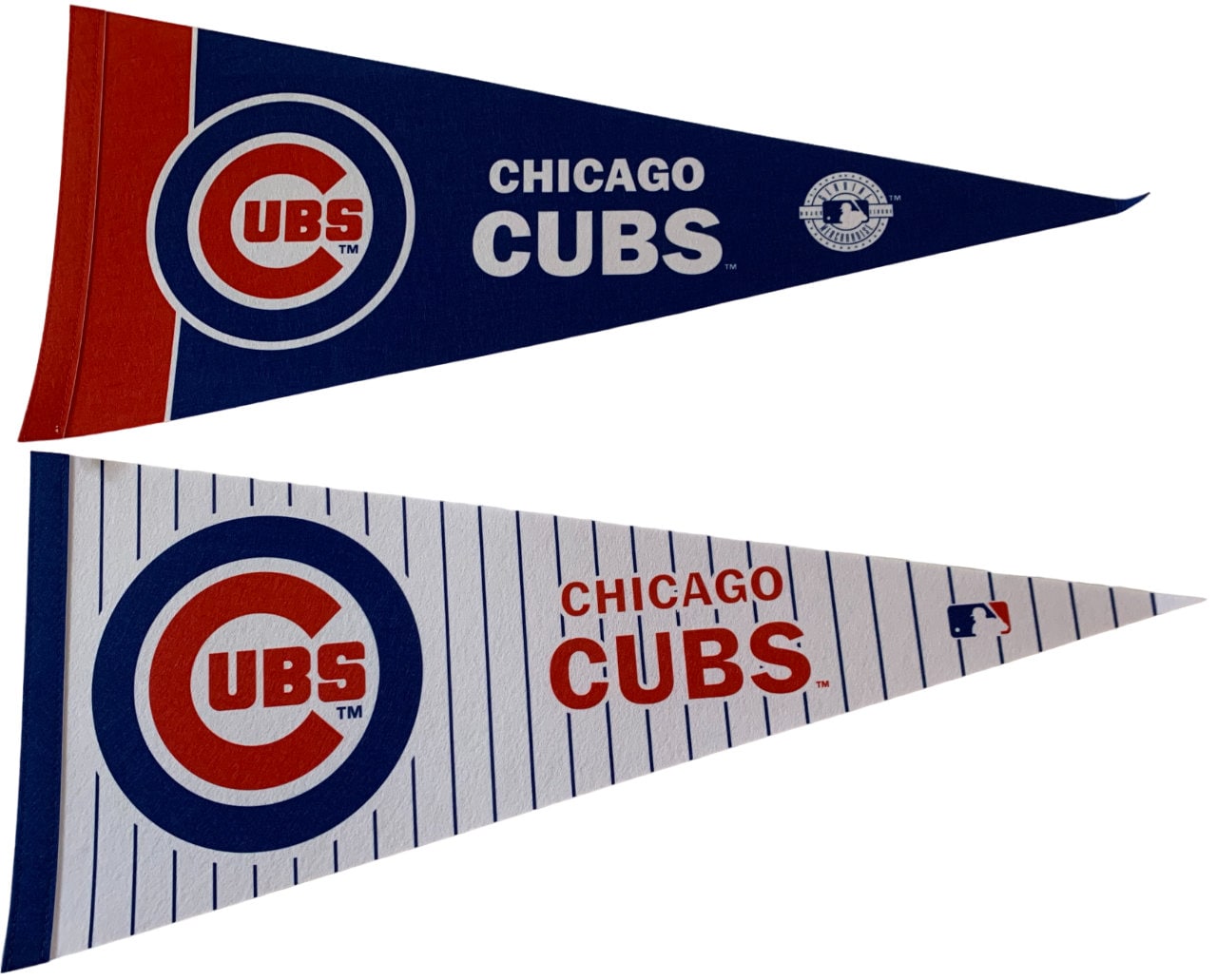 Chicago Cubs mlb pennants vaantje vlaggetje vlag vaantje fanion pennant flag baseball honkbal basebal al capone usa sports - Stripes