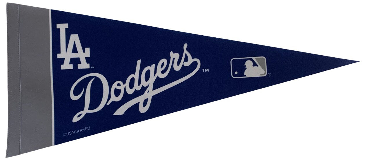 Los Angeles Dodgers california mlb pennants vaantje vlaggetje vlag vaantje fanion pennant flag honkbal basebal la kobe bryant - Plate