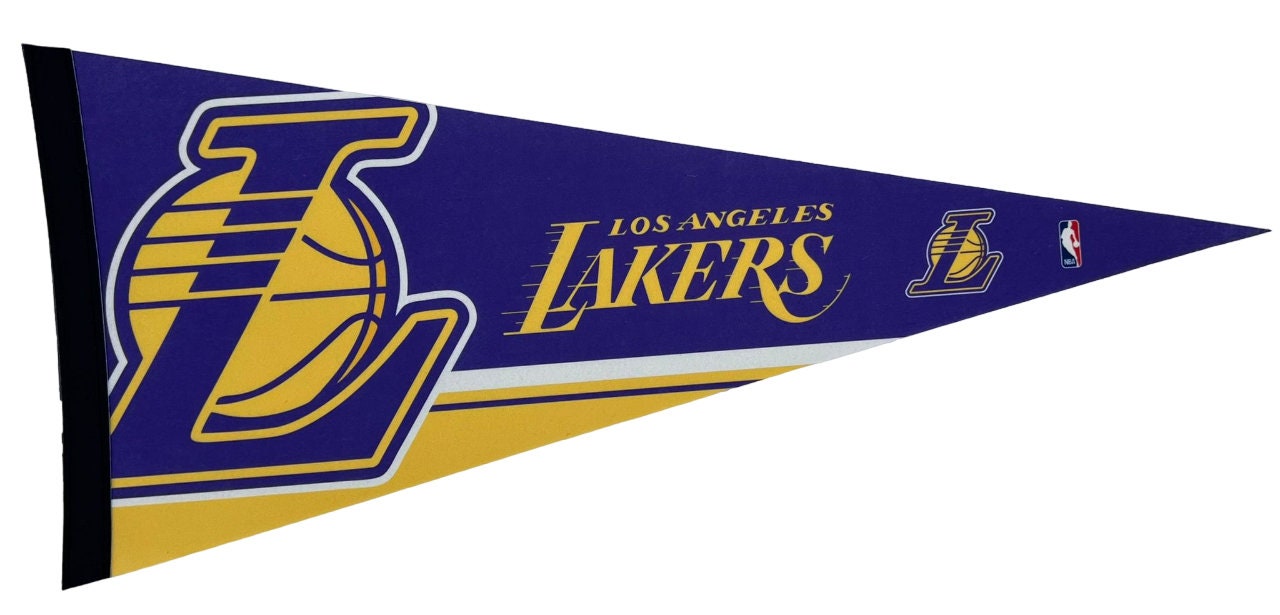 Los Angeles Lakers nba pennant basketball flag lebron james pennants vaantje lebron fanion kobe pennant flag LA Lakers kobe bryant flag LA - Lebron