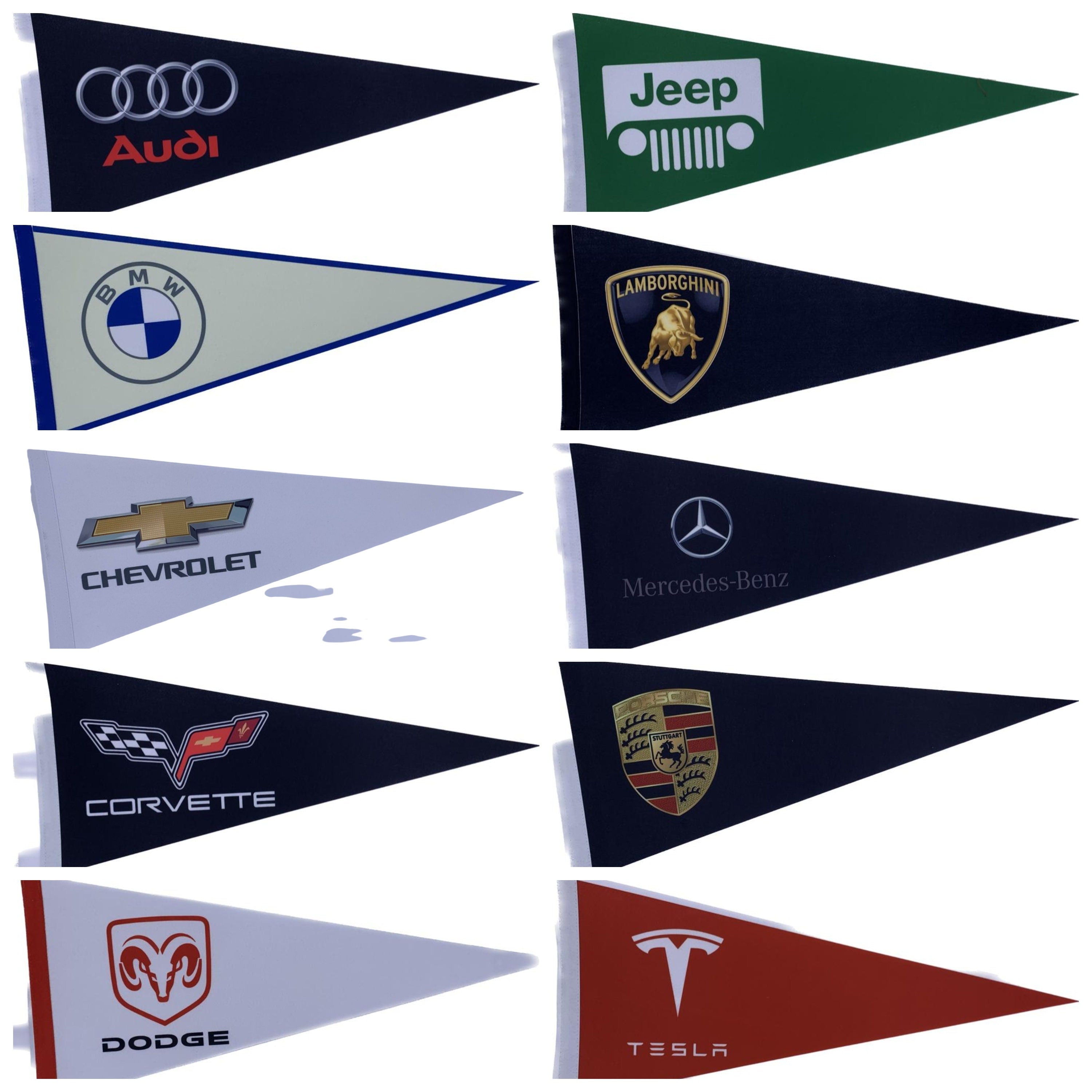 Mercedes car logo Mercedes wimpels vaantje vlaggetje vlag fanion wimpel vlag wand decor german cars gifts gift auto car deutsch merc amg - Mercedes