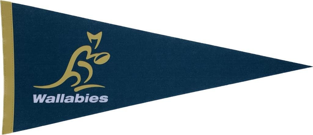 Australia flag rugby Oz pennants Wallabies vaantje vlaggetje fanion flag super rugby six nations Wallabies rugby australia 2024 pennant flag - Wallabies