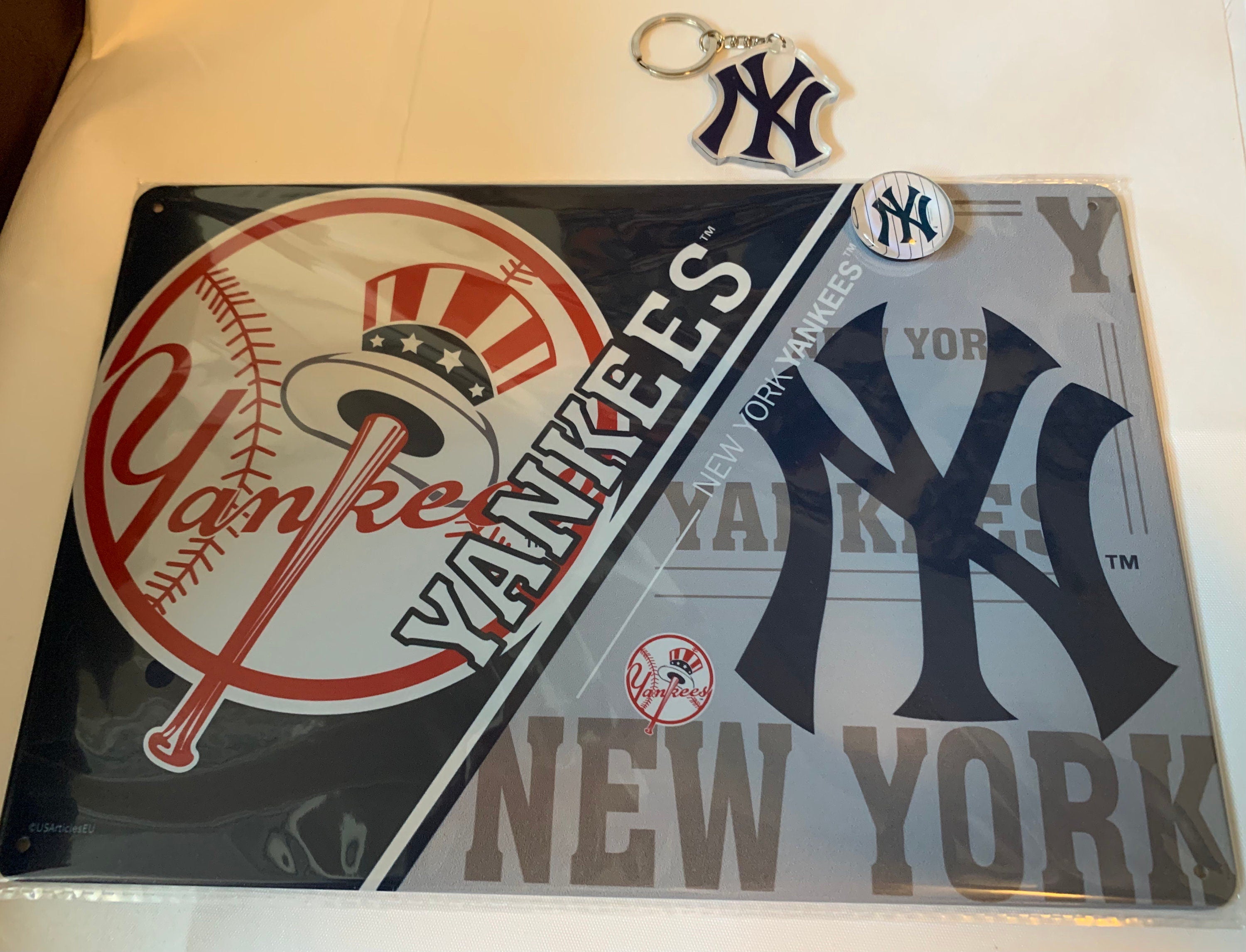 Los Angeles Dodgers LA MLB Baseball USA metal plate license plate Vintage gift sports displays arts and crafts projects honkbal ball