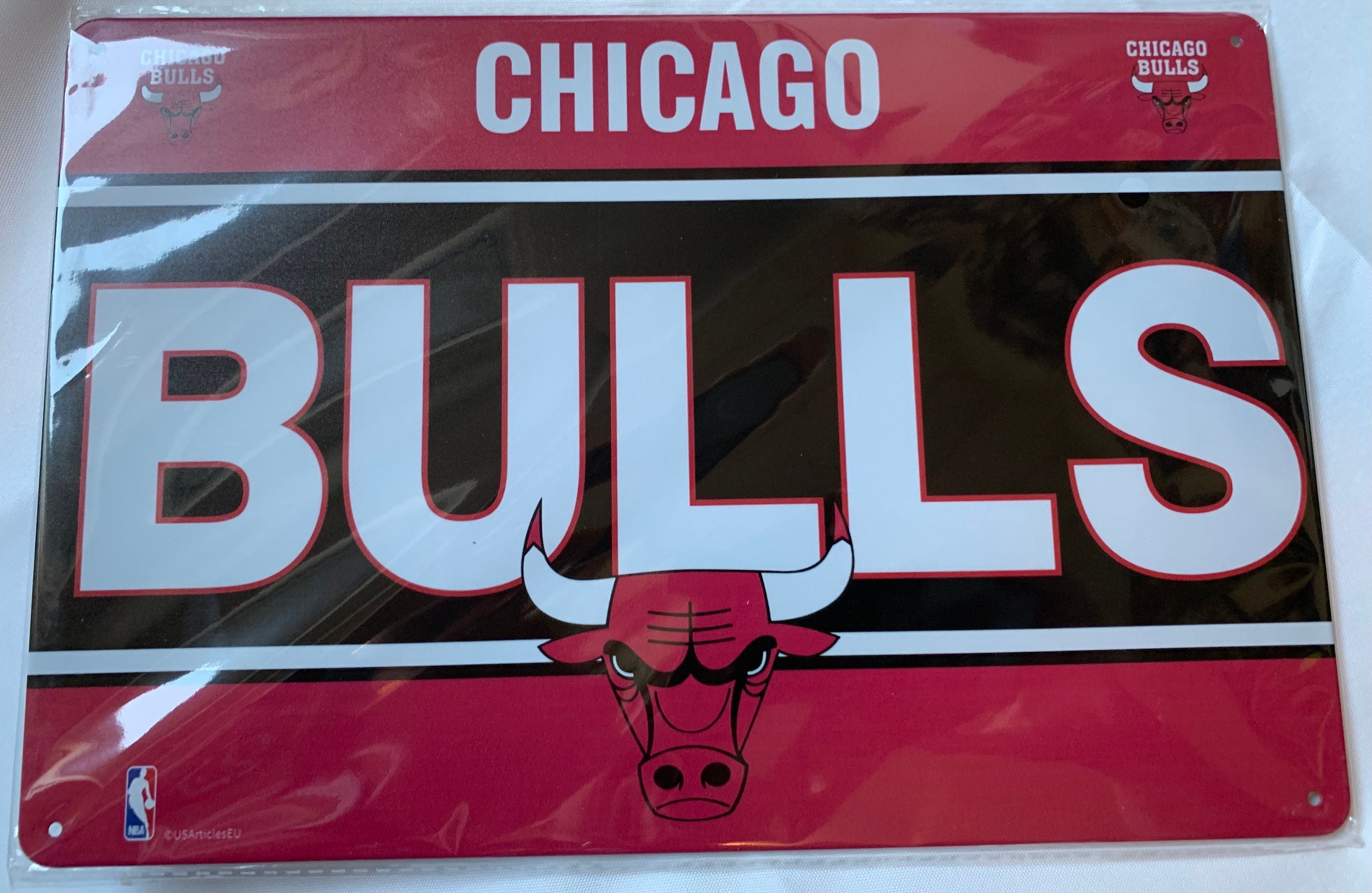 Chicago Bullls NBA basketball USA metal plate license plate Vintage gift sports displays ball michael jordan 23