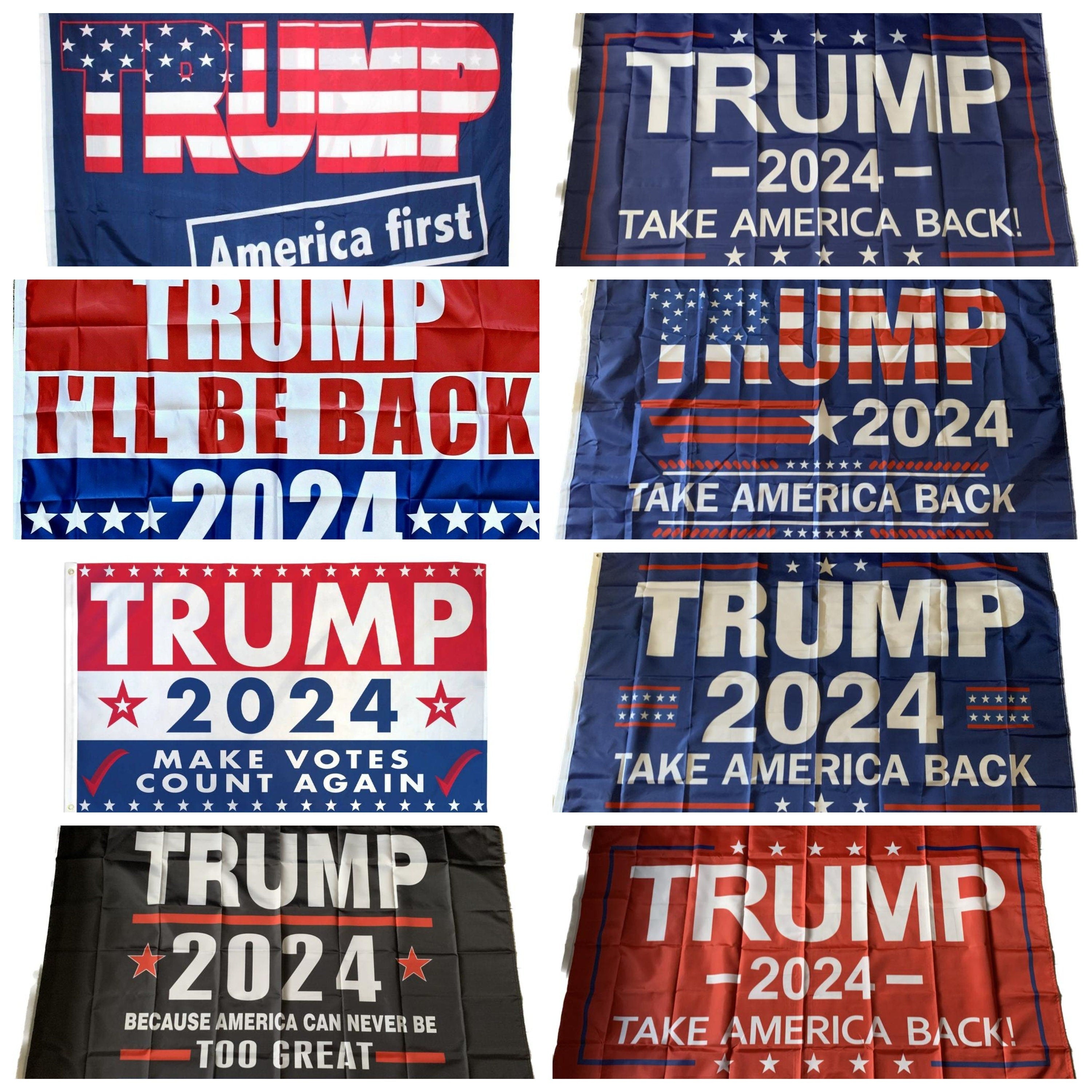 Trump flag drapeau fahne vlag 2024 usa verkiezingen donald trump america amerika verenigde staten usa elections make america great again vs - america first