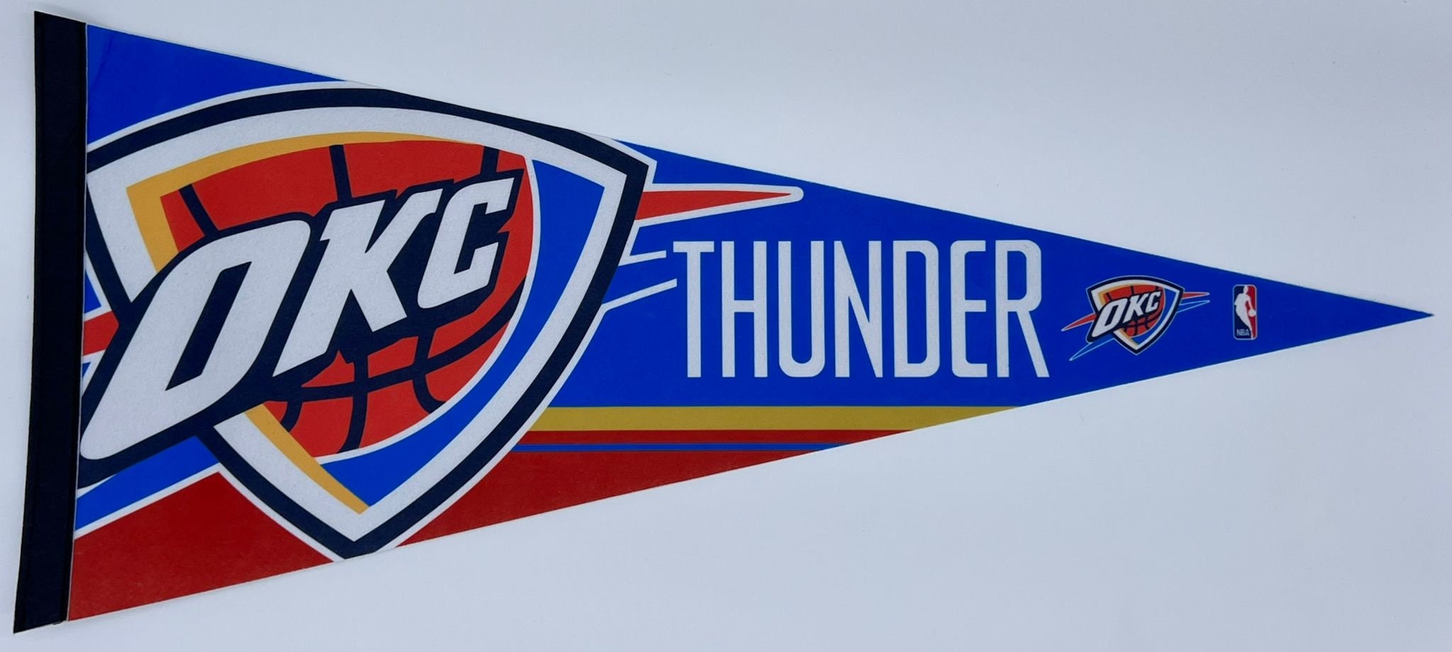 OKC Thunder basketball nba ball oklahoma thunder pennants thunder vaantje vlaggetje vlag fanion thunder pennant oklahoma flag okie ball ok