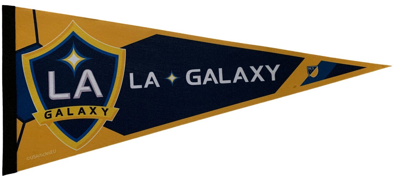 Los Angeles Galaxy pennant LA mls flag vaantje vlaggetje vlag sportvaantje fanion pennant usa soccer football america cali