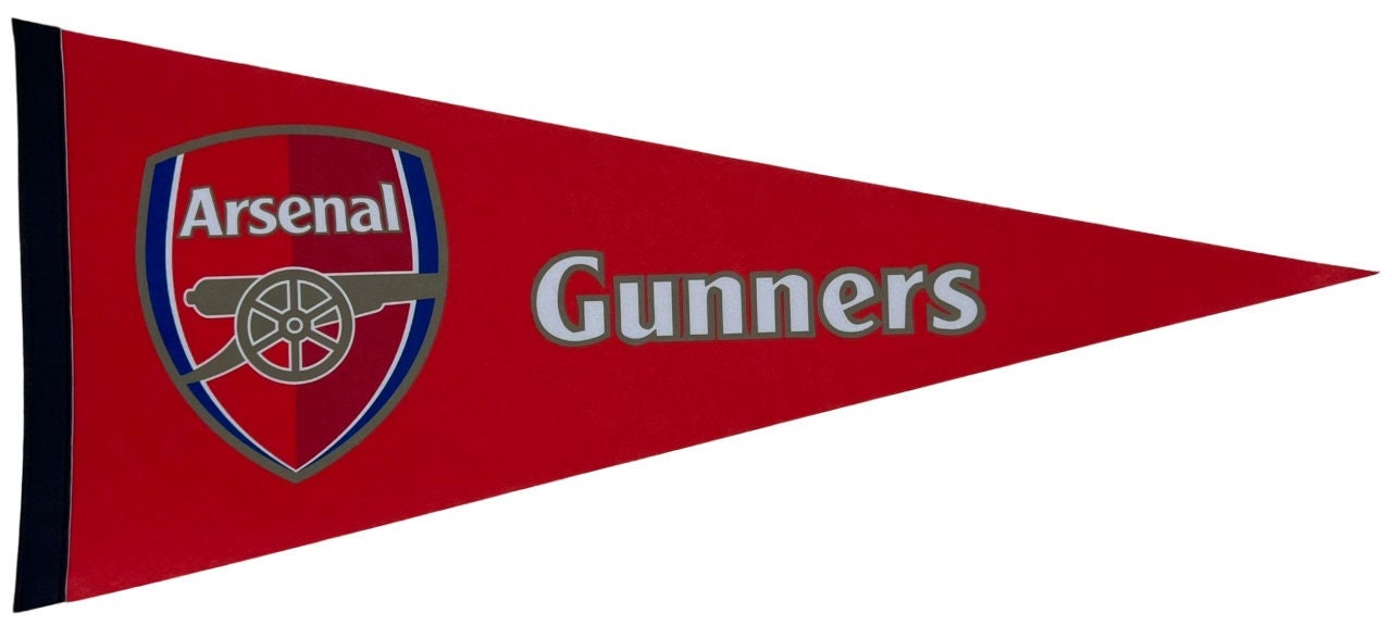 Arsenal pennant arsenal flag london arsenal vaantje uk arsenal soccer vlag fanion flag arsenal soccer football arsenal london gift wall deco