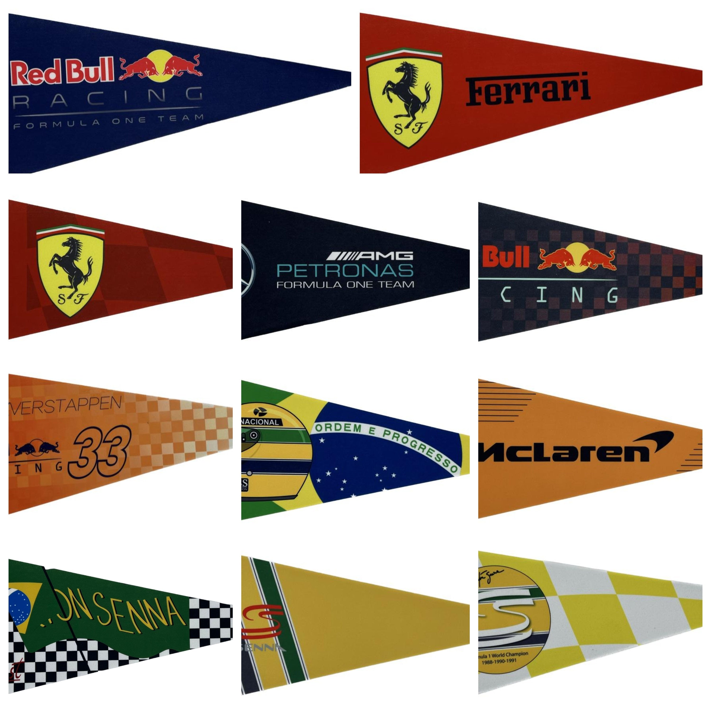 Hamilton 44 F1 GP Formula 1 car vaantje wimpel vlaggetje AMG flag wand decor mercedes f1 petronas gift car