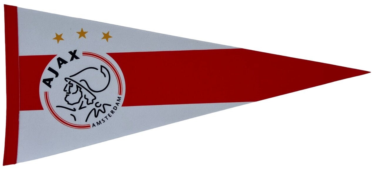 Ajax Amsterdam pennant ajax amsterdam flag city vaantje nl ajax soccer vlag fanion flag ajax soccer football ajax amsterdam gift wall decor