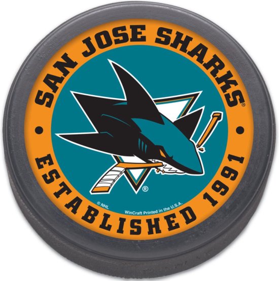 San Jose Sharks - Ice Hockey Puck - NHL Puck - NHL - Ice Hockey - NHL Collectible - WinCraft