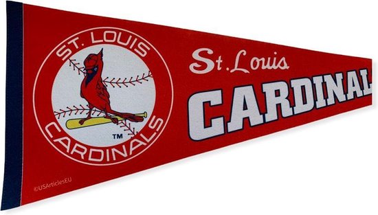 St. Louis Cardinals - Saint Louis - MLB - Pennant - Baseball - Baseball - Baseball - Sports Flag - Pennant - Flag - Red/White - 31 x 72 cm