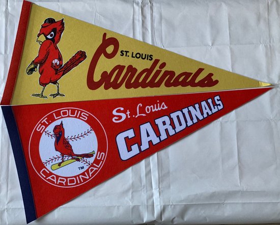St Louis Cardinals - Angry Bird - MLB - pennant - Baseball - Baseball - Sports pennant - Pennant - Flag - 31 x 72 cm