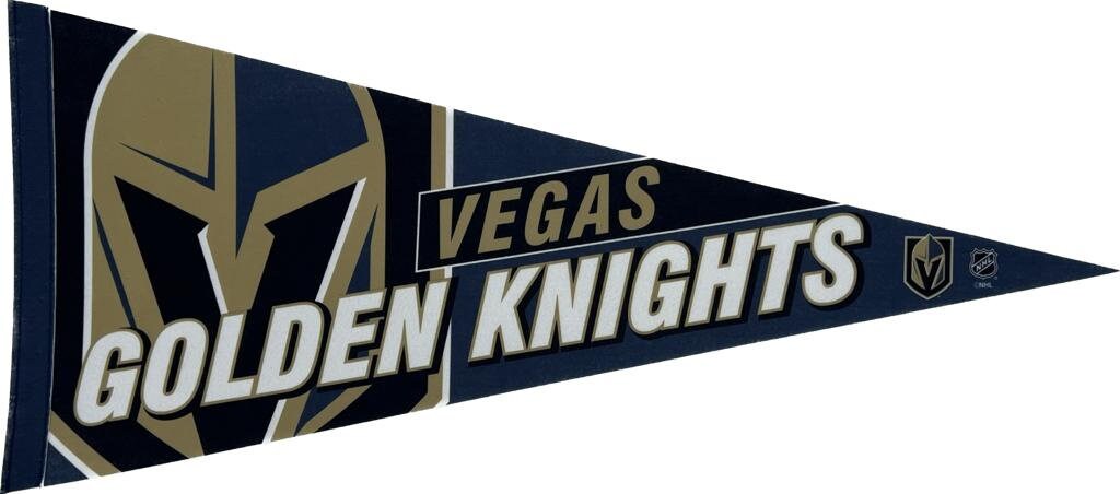 Las Vegas Golden Knights NHL pennants vaantje vlaggetje vlag fanion pennant flag drapeau ice hockey ijshockey usa ice skating usa america - Big Logo