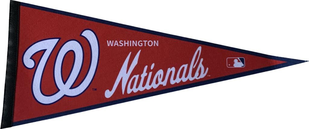 Washington Nationals mlb pennants vaantje vlaggetje vlag fanion pennant flag honkbal baseball ball fahne logo mickey mouse - Logo