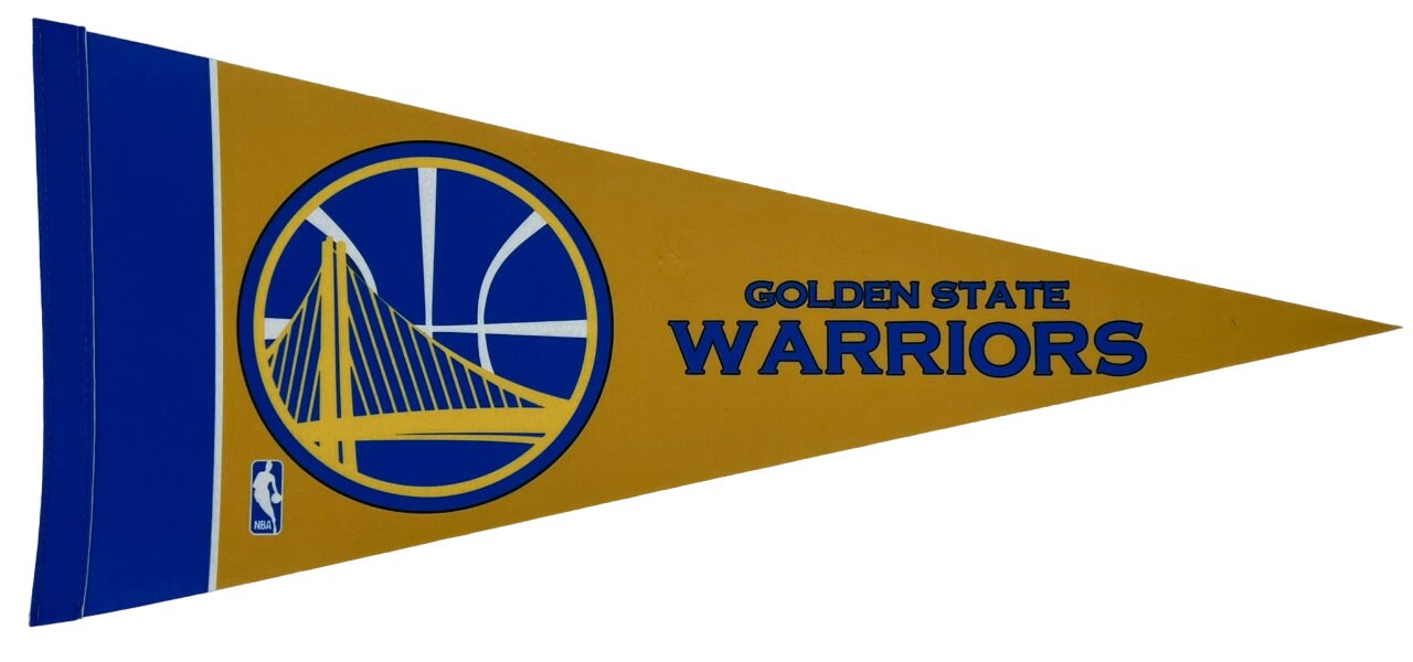 Golden State Warriors basketball nba ball pennants Stephen Curry pennant vlaggetje vlag vaantje fanion curry pennant nba flag drapeaux cali - Stephen Curry