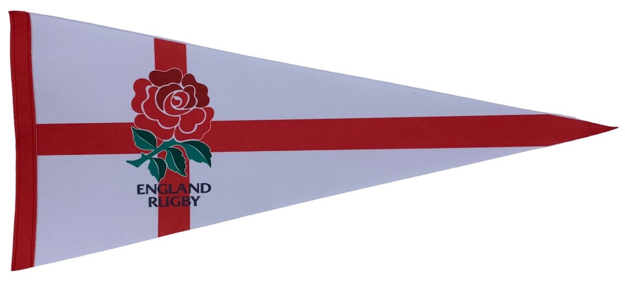 England rugby team uk vaantje rugby england pennants vlaggetje vlag fanion flag super rugby six nations world cup 2024 pennant uk rugby flag - England