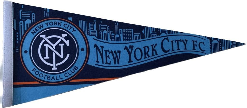 New York City FC NY mls pennant vlaggetje vlag sportvaantje fanion pennant flag usa soccer football america ny - 1