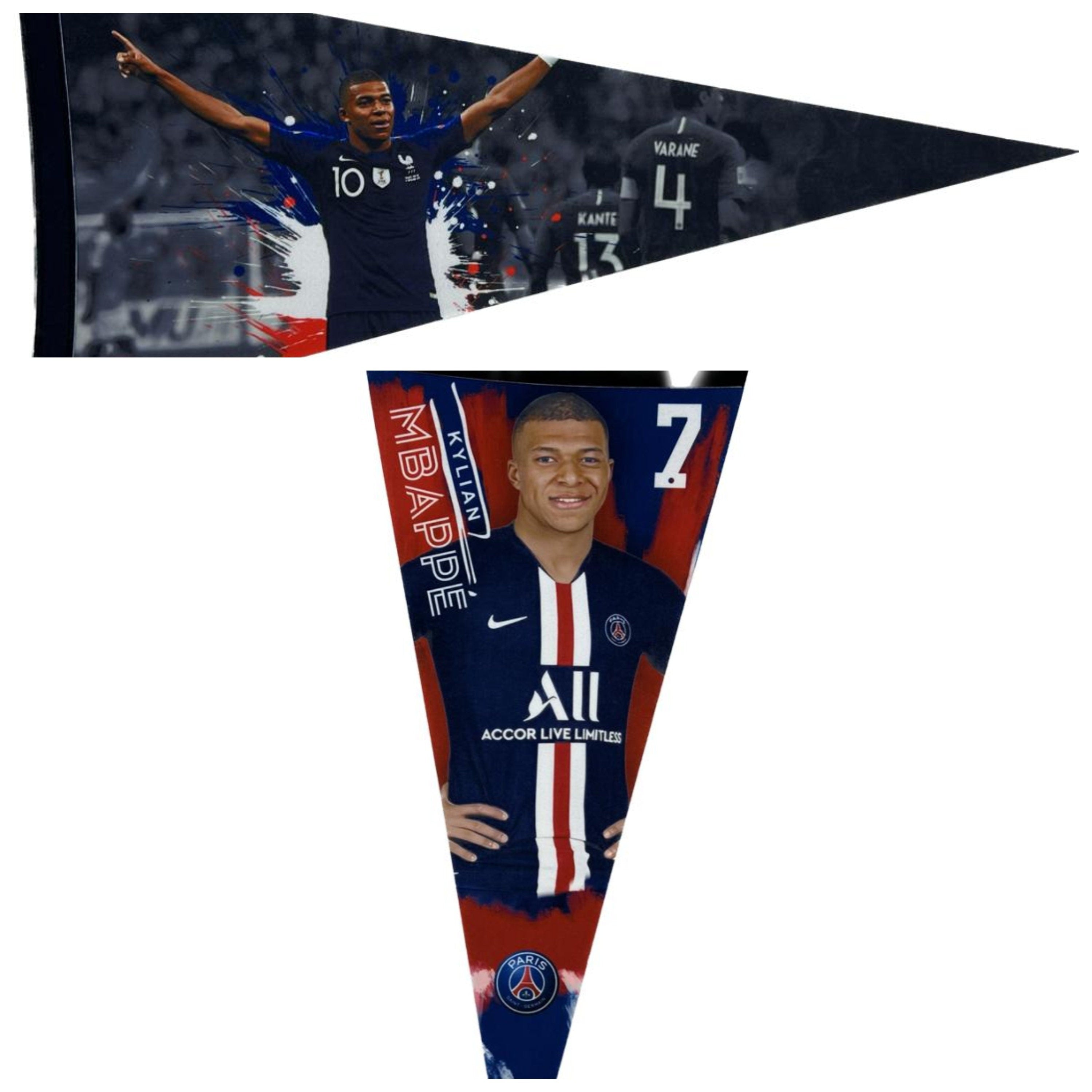 Kylian Mbappe flag mbappe pennant mbappe gift france football flag mbappe kylian flag world cup france flag mbappe psg flag mbappe psg penna - Messi