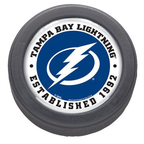 Tampa bay Lightning pennant lightning flag NHL pennants vaantje vlaggetje fanion ice hockey flag ijshockey ice hockey pennant florida hockey - Puck