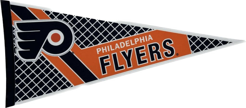 Philadelphia Flyers Philly nhl pennants vaantje vlaggetje vlag vaantje fanion pennant flag ice hockey ijshockey usa ice skating - Net