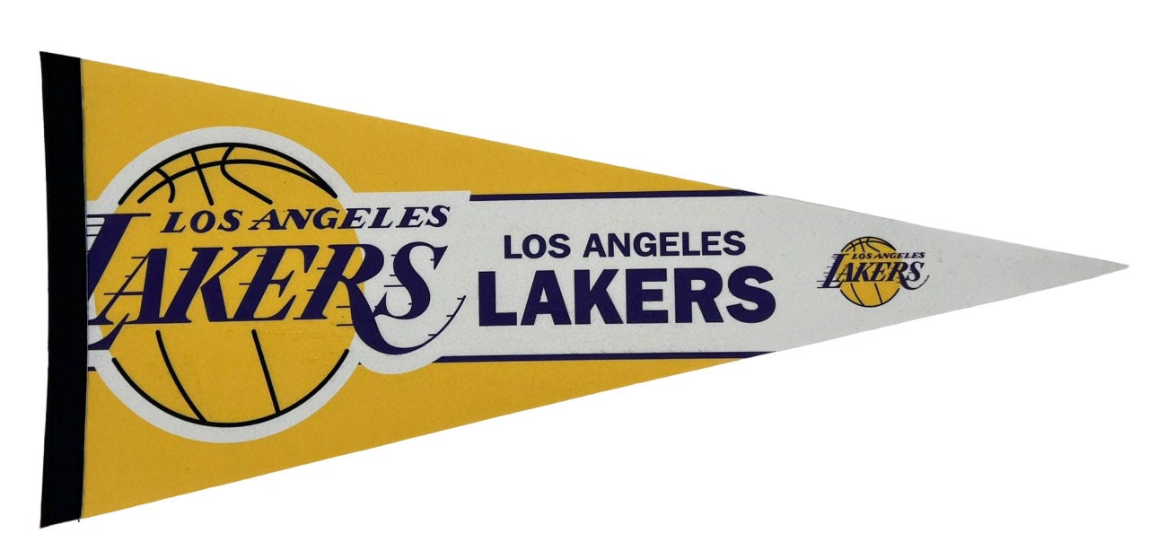 Los Angeles Lakers nba pennant basketball flag lebron james pennants vaantje lebron fanion kobe pennant flag LA Lakers kobe bryant flag LA - Kobe