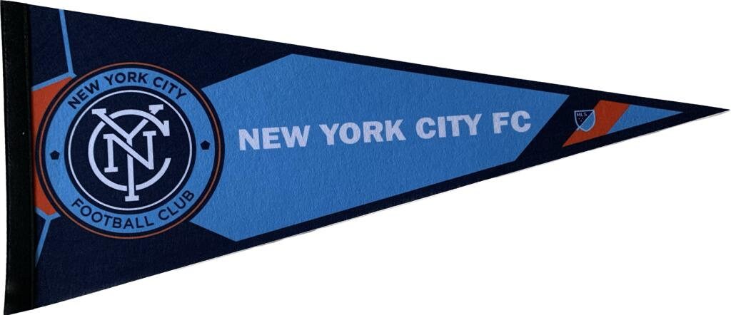 New York City FC NY mls pennant vlaggetje vlag sportvaantje fanion pennant flag usa soccer football america ny - 1