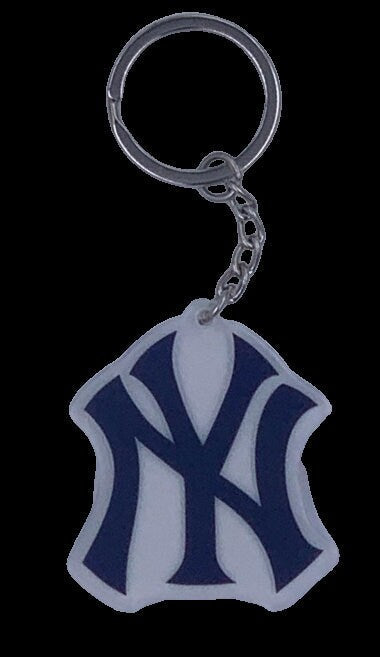 New York Yankees keyring NY MLB baseball USA fridge magnet Vintage gift sports crafts projects home newyork honkbal ball yanks yankees ring - Blauw