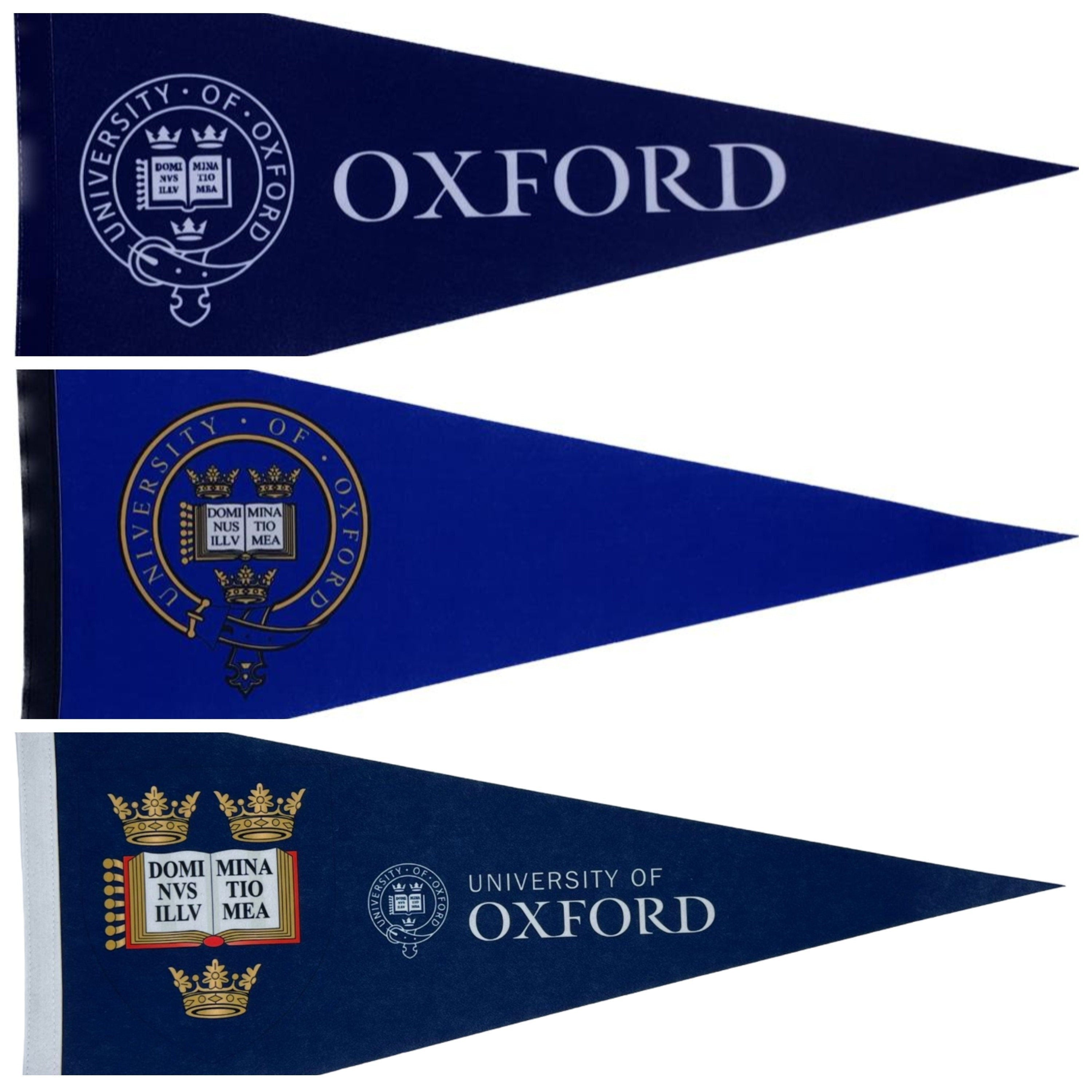 Universiteit van Oxford wimpels vaantje vlaggetje vlag fanion wimpel vlag fahne drapeau Oxford University gift oxford uni vlag uk gift uk ox - Blue