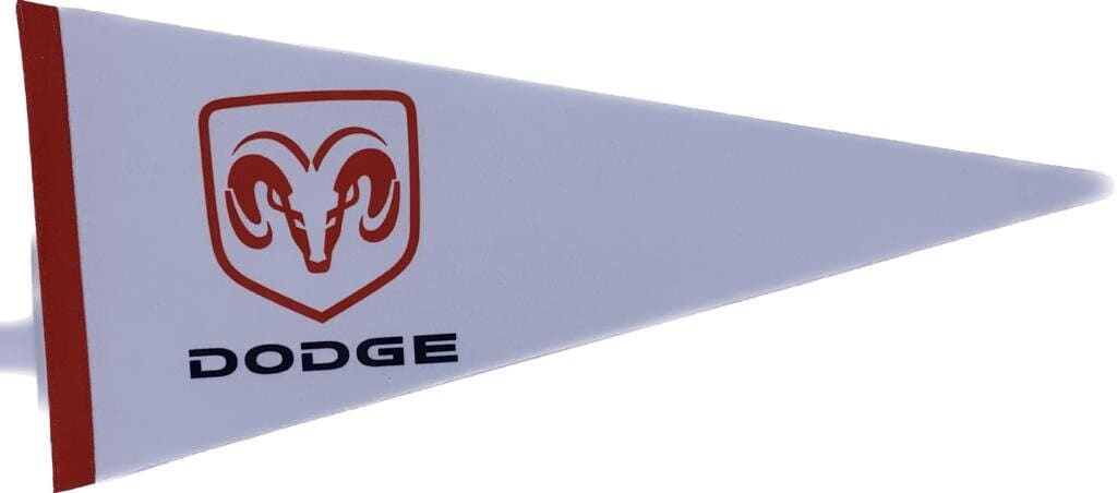 Dodge car dodge logo dodge wimpels vaantje vlaggetje vlag wimpel vlag wand decor usa cars gifts dodge gift auto dodge auto car united states - Dodge