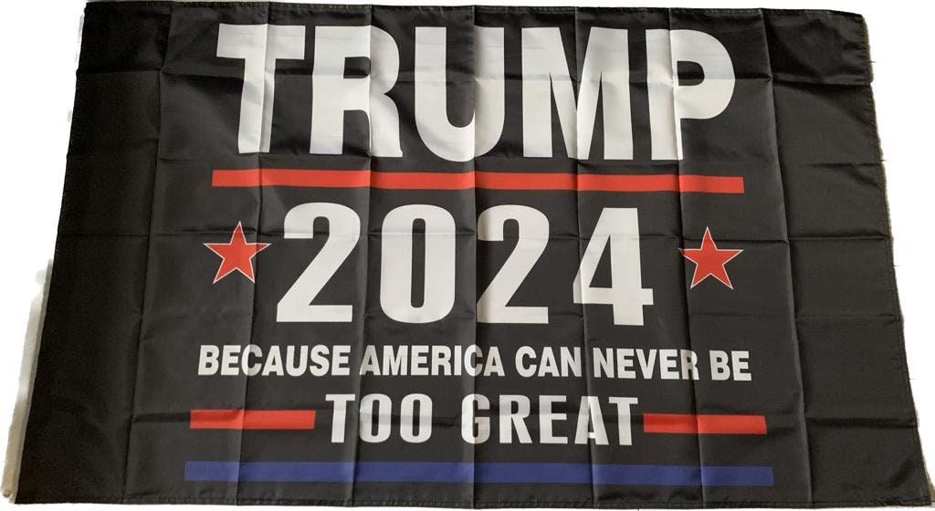 Trump flag 2024 vlag usa make votes count trump verkiezingen donald trump 2024 America First flag usa election make america great again - make votes count