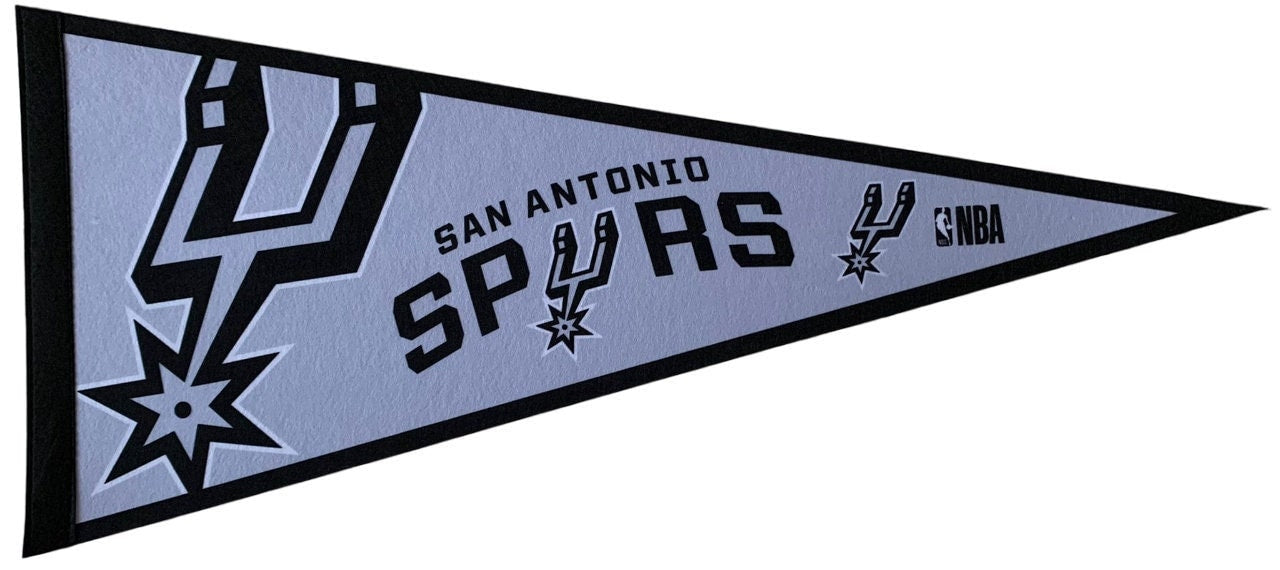 San Antonio Spurs basketball nba ball pennants vaantje vlaggetje vlag vaantje fanion pennant flag drapeau basketbal Texas
