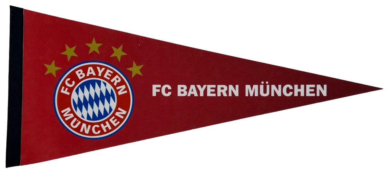 FC Bayern Munchen pennant bayern flag munchen vaantje bayern munchen soccer vlag fanion flag bayern soccer football munchen gift wall deco