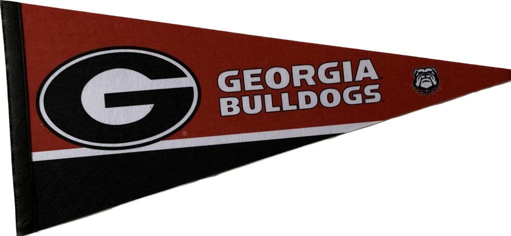 Georgia Buldogs uni NCAA american football pennants vaantje vlaggetje vlag fanion pennant flag fahne drapeau university georgia