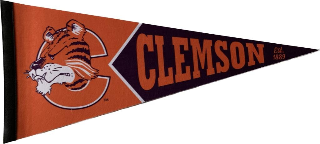 Alabama Auburn tigers uni NCAA american football pennants vaantje vlaggetje vlag fanion pennant flag fahne drapeau university alabama tigers