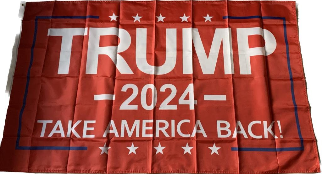 Trump flag 2024 vlag usa make votes count trump verkiezingen donald trump 2024 America First flag usa election make america great again - make votes count
