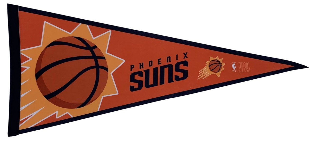 Phoenix Suns basketball nba ball pennants vaantje vlaggetje vlag vaantje fanion pennant flag drapeau basketbal arizona